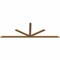 Ekena Millwork Saratoga Timber Gable Bracket, Western Red Cedar, 108"W x 36"H x 1 1/2"D x 3 1/2"F, 8/12 Pitch GBW108X36X0204SAR00SWR - alternate 5